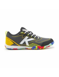 Hallenfußballschuhe für Erwachsene Kelme Stiletto Gelb Schwarz Unisex
