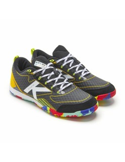 Chaussures de Futsal pour Adultes Kelme Stiletto Jaune Noir Unisexe