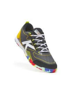 Hallenfußballschuhe für Erwachsene Kelme Stiletto Gelb Schwarz Unisex