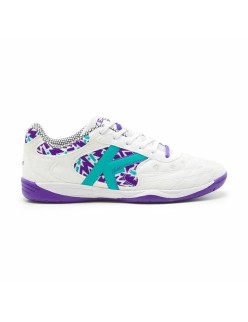Chaussures de Futsal pour Adultes Kelme Indoor Copa Blanc Unisexe