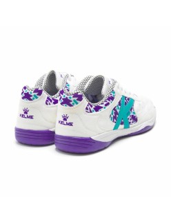 Hallenfußballschuhe für Erwachsene Kelme Indoor Copa Weiß Unisex