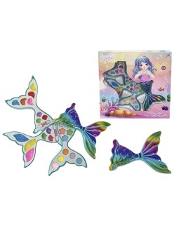Children's Make-up Set 31 x 31 x 6,5 cm 3 Compartments sirenas