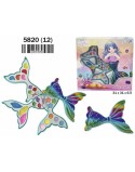 Children's Make-up Set 31 x 31 x 6,5 cm 3 Compartments sirenas
