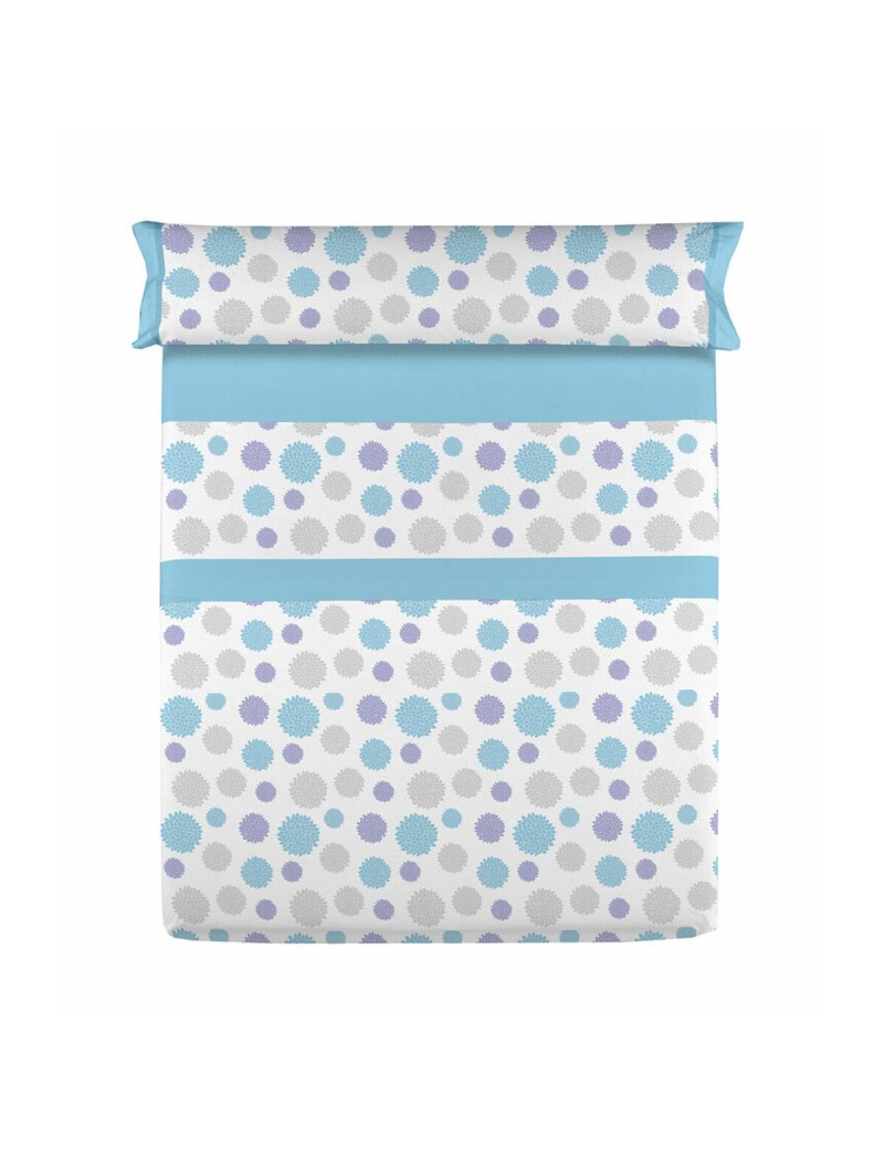 Jeu de draps D'Or SOLE Bleu Lit 1 persone