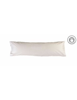 Funda de almohada Hosteline IRIS Blanco Cama de 150/160 144 Hilos 45 x 85 cm (2 Unidades)