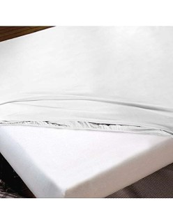 Sábana Bajera Ajustable Hosteline IRIS Blanco Cama de 200