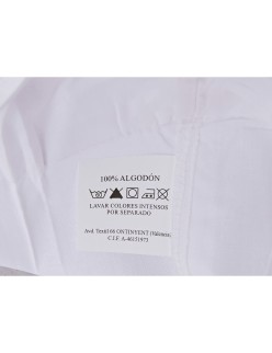 Pillowcase Hosteline IRIS White Single 144 Threads 90 cm