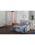 Colcha Lois PATCH P. Azul Cama de 90 180 x 260 cm (2 Piezas)