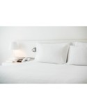 Top sheet Hosteline IRIS PREMIUM White King size