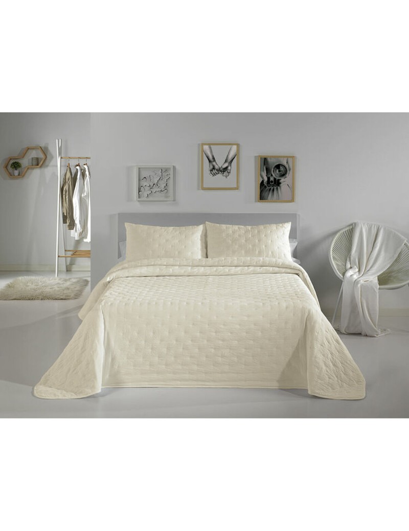 Steppdecke Pierre Cardin DOTS Erde Double size (3 Stücke)