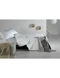 Colcha Pierre Cardin DOTS Blanco Cama de 105 (2 Piezas)