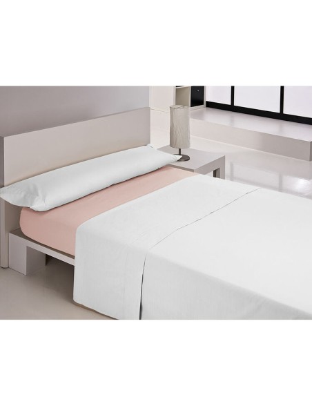 Fitted bottom sheet Happy Home MIX COLORS Pink Super king 200 x 200 + 30 cm