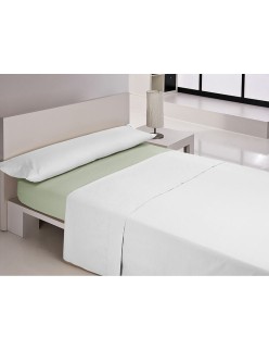 Lenzuolo con angoli aderenti Happy Home MIX COLORS Verde Piazza e mezza 120 x 200 + 30 cm