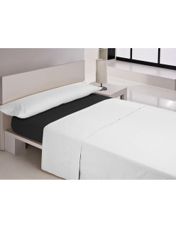 Lenzuolo con angoli aderenti Happy Home MIX COLORS Nero Singolo 80 x 200 + 30 cm