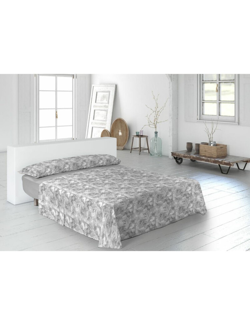 Jeu de draps Pierre Cardin TANIA Gris Lit ½ persones