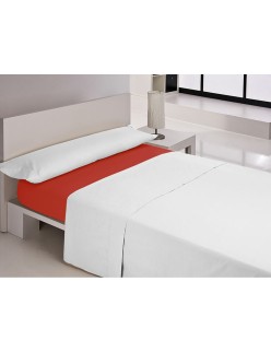 Drap housse Happy Home MIX COLORS Rouge Lit king size 180 x 200 + 30 cm