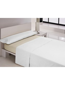 Drap housse Happy Home MIX COLORS Beige Lit king size 200 x 200 + 30 cm