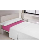 Drap housse Happy Home MIX COLORS Cerise Gran lit 2 persones 160 x 200 + 30 cm