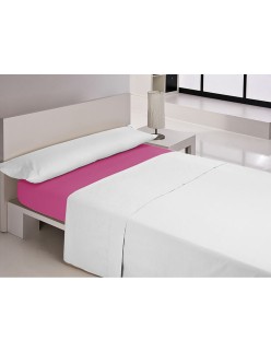 Drap housse Happy Home MIX COLORS Cerise Gran lit 2 persones 160 x 200 + 30 cm