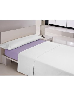 Drap housse Happy Home MIX COLORS Mauve Lit king size 200 x 200 + 30 cm