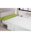 Drap housse Happy Home MIX COLORS Vert Lit king size 180 x 200 + 30 cm