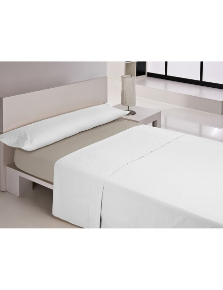 Drap housse Happy Home MIX COLORS Gris Lit king size 200 x 200 + 30 cm