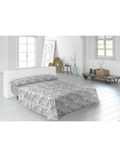 Jeu de draps Pierre Cardin TANIA Gris Lit 1 persone