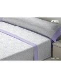 Bedding set D'Or PARIS Light mauve King size Franela