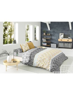 Housse de Couette Pierre Cardin TRISTAN Ocre