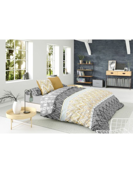 Housse de Couette Pierre Cardin TRISTAN Ocre