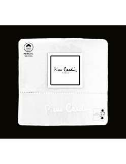 Jeu de draps Pierre Cardin ARCADIA Blanc Lit ½ persones