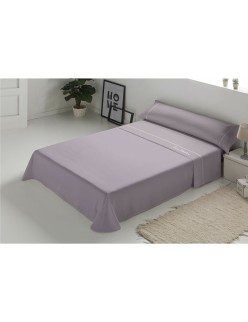 Jeu de draps Pierre Cardin ARCADIA Mauve Lit 1 persone