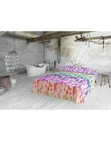Jeu de draps Lois SAVAGE Mauve Lit 1 persone