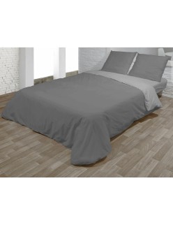 Duvet cover set Hosteline VEGAS Grey Single 2 Pieces