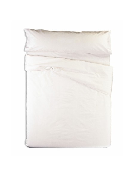 Parure de couette Hosteline VEGAS Blanc Lit ½ persones 2 Pièces