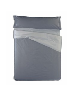 Bettbezug-Set Hosteline VEGAS Grau Double size 2 Stücke