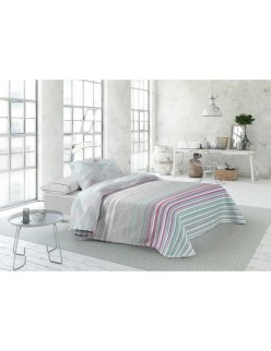 Colcha Pierre Cardin LUGANO Malva Cama de 150 (3 Piezas)