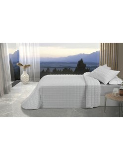 Steppdecke Pierre Cardin ONDAS Weiß Double size (3 Stücke)