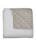 Trapunta Pierre Cardin LORENA Bianco Matrimoniale (3 Pezzi)