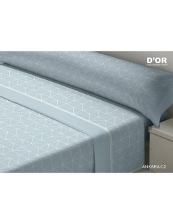Bedding set D'Or ANKARA Light mauve Single Franela