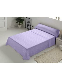 Bedding set D'Or ANKARA Light mauve Single Franela