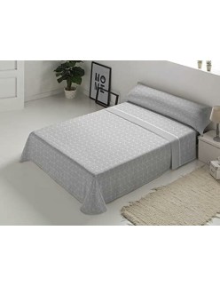 Bedding set D'Or ANKARA Grey Single Franela
