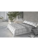 Juego de Sábanas Pierre Cardin CORALINA NESTOR Gris Cama de 135