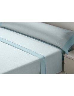 Bedding set D'Or JAZMIN Blue King size Franela