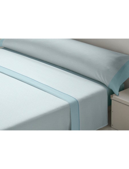 Bedding set D'Or JAZMIN Blue King size Franela