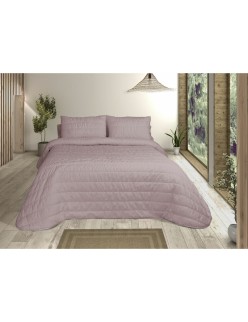 Steppdecke Pierre Cardin OLIMPIA Rosa Einzelmatratze (2 Stücke)