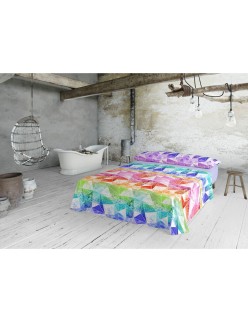 Bedding set Lois MAILEN Light mauve Single