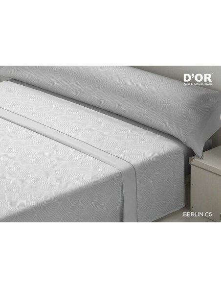 Bedding set D'Or BERLIN Grey Double Franela