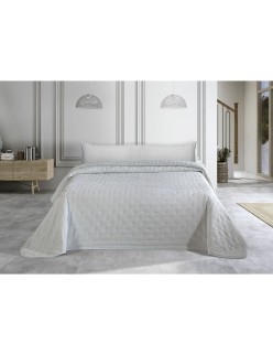 Couvre-lit Casa Campo ANDROMEDA Blanc Lit 1 persone (2 Pièces)