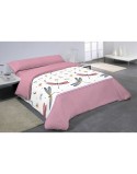 Parure de couette Hosteline INSECTOS Rose Lit 1 persone 2 Pièces